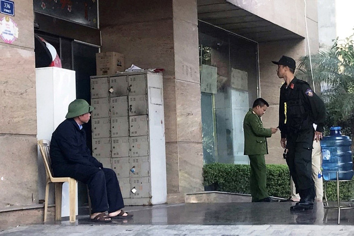 Công an khám xét trụ sở Công ty TNHH Vận tải thủy bộ Hải Hà