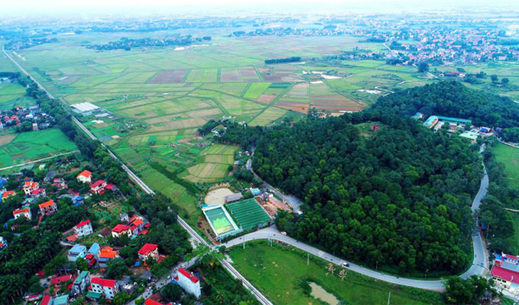 Vị trí quy hoạch xây dựng dự án tổ hợp giải trí thương mại - trường đua ngựa tại Sóc Sơn, Hà Nội