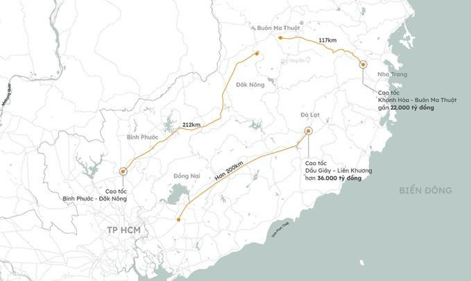 Ba dự án cao tốc ở Tây Nguyên đang được nghiên cứu Ba dự án cao tốc ở Tây Nguyên đang được nghiên cứu
