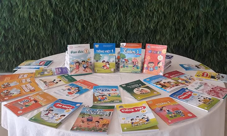 Một số sách giáo khoa lớp 1 mới của Nhà xuất bản Giáo dục