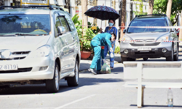 Một khu vực bị phong tỏa tại TP.HCM do Covid-19 Một khu vực bị phong tỏa tại TP.HCM do Covid-19