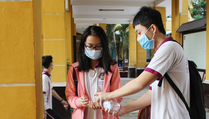 Học sinh hai trường tiểu học tại TP.HCM được nghỉ vì liên quan BN 1347. Ảnh minh họa