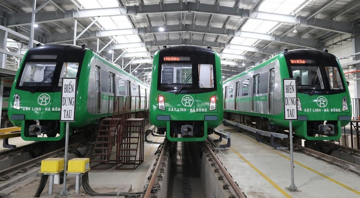 Đề nghị nghiệm thu đường sắt Cát Linh – Hà Đông để khai thác từ 1/5
