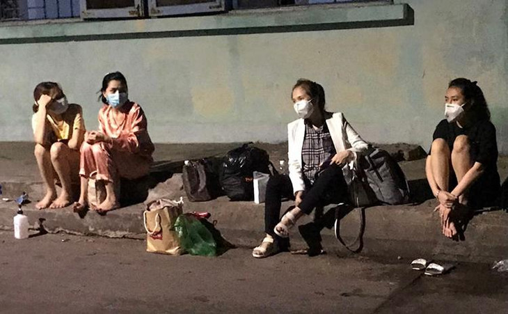 Nhóm phụ nữ vượt biên bị lực lượng biên phòng phát hiện tại cảng An Thới, Phú Quốc