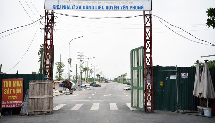 Dự án nhà ở Dũng Liệt, huyện Yên Phong, Bắc Ninh