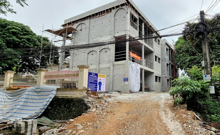 Hiện trường nơi xảy ra vụ tai nạn lao động khiến 10 người thương vong.