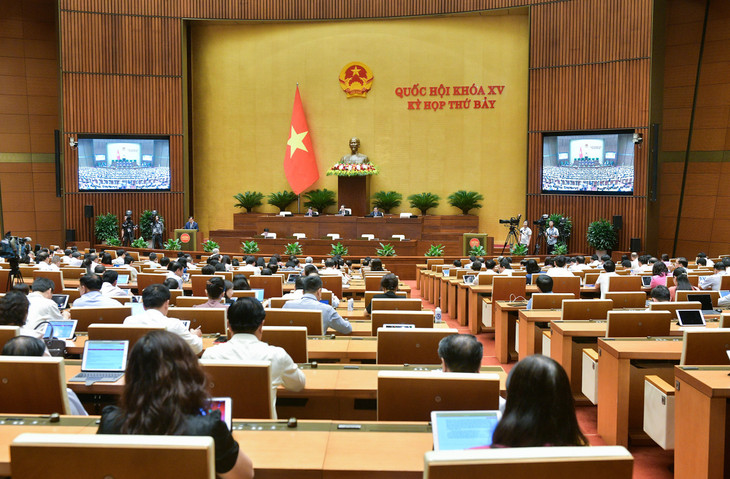 Phiên họp toàn thể ngày làm việc thứ 27 của Kỳ họp thứ 7, Quốc hội khóa XV