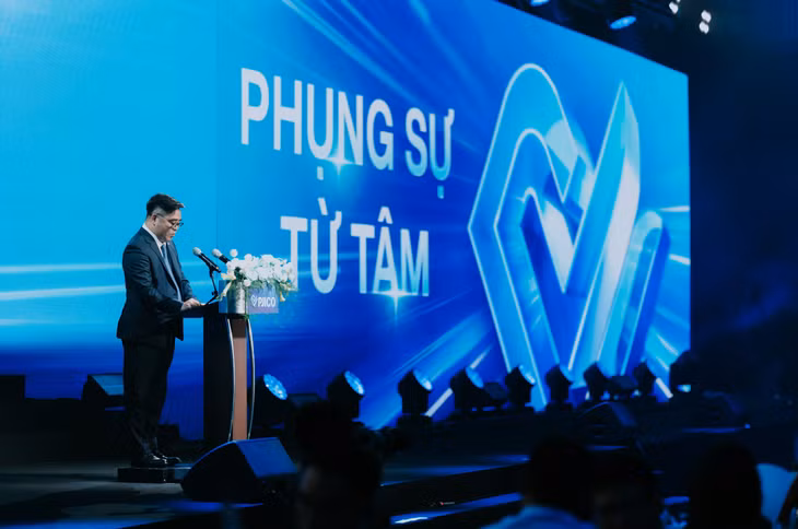 Ông Ngô Việt Trung, Cục trưởng Cục Quản lý Giám sát Bảo hiểm, Bộ Tài Chính phát biểu