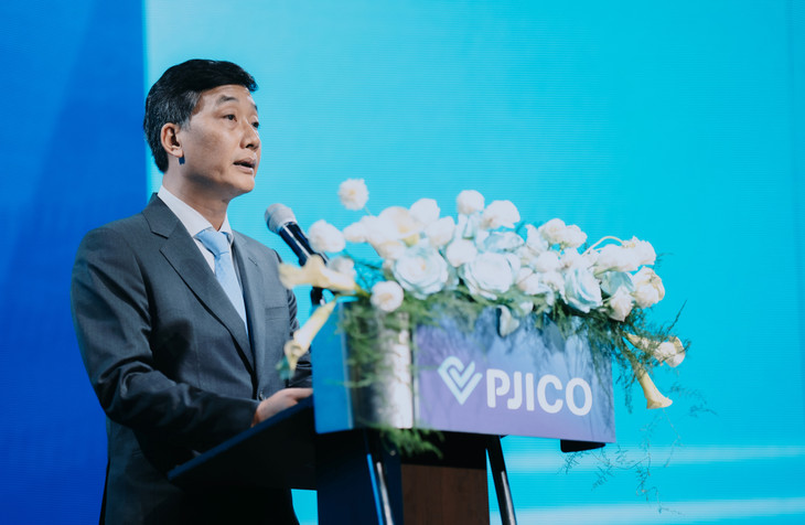 Chủ tịch HĐQT PJICO Phạm Thanh Hải phát biểu