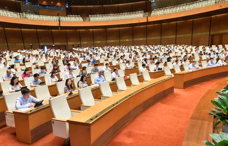 Các đại biểu tại phiên họp