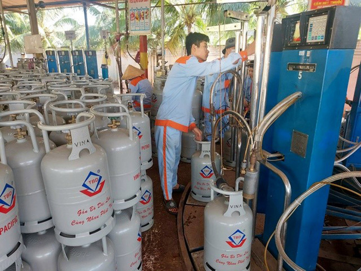 Gas có lần giảm giá đầu tiên trong năm nay Gas có lần giảm giá đầu tiên trong năm nay