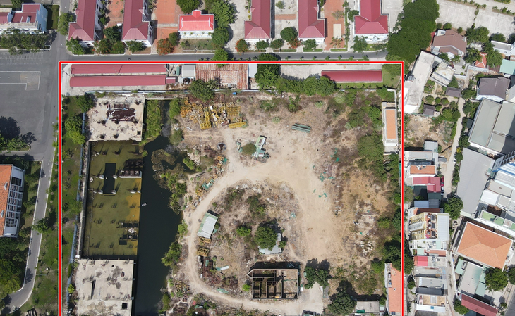 Khu đất dự kiến xây dựng dự án Nha Trang Golden Gate