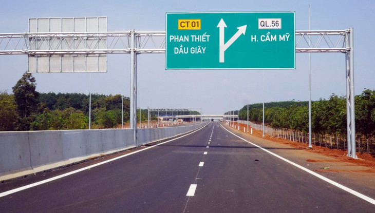 Cao tốc Phan Thiết - Dầu Giây thông xe ngày 29/4
