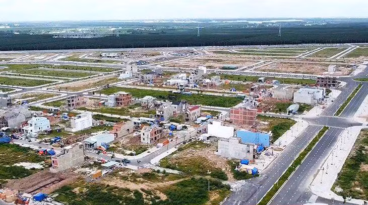 Khu tái định cư Lộc An - Bình Sơn, huyện Long Thành, Đồng Nai.