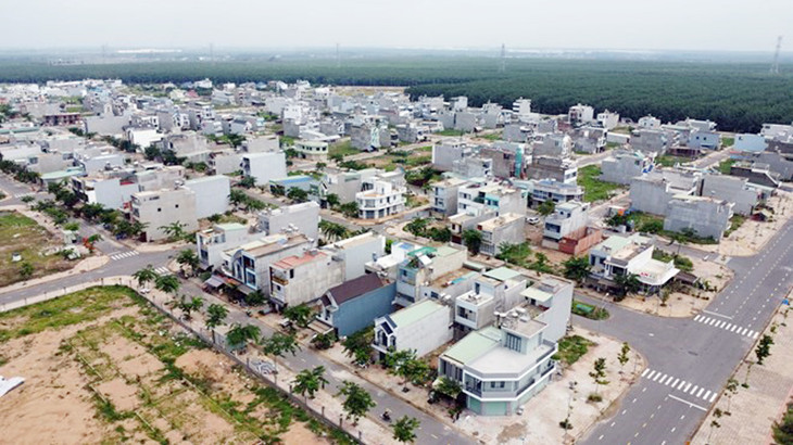 Hơn 1.600 hộ dân đã xây dựng nhà cửa ở khu tái định cư sân bay Long Thành