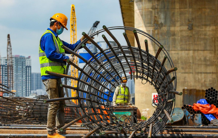 Theo Ban Quản lý dự án đầu tư xây dựng công trình giao thông Hà Nội, đến nay cả 5 gói thầu của dự án đang được thi công đồng loạt.