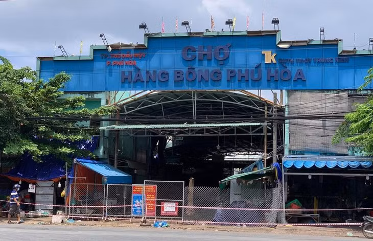 Chợ Hàng Bông tạm dừng hoạt động từ ngày 10/7 đến khi có thông báo mới