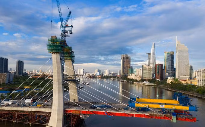 Cầu Thủ Thiêm 2 sẽ được nối TP. Thủ Đức với Quận 1