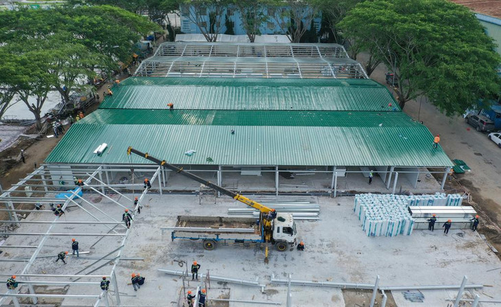 TP.HCM xây dựng bệnh viện dã chiến điều trị bệnh nhân Covid-19