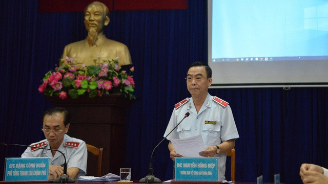 Trưởng Ban Tiếp Công dân Trung ương Nguyễn Hồng Điệp phát biểu tại buổi đối thoại.