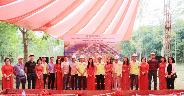 Trạm xử lý nước thải số 2 Ecopark dự kiến sẽ sớm hoàn thiện và sẵn sàng đi vào hoạt động vào tháng 11/2021