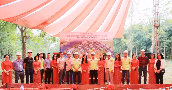 Trạm xử lý nước thải số 2 Ecopark dự kiến sẽ sớm hoàn thiện và sẵn sàng đi vào hoạt động vào tháng 11/2021