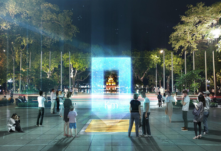 Phối cảnh 3D phương án đạt giải nhất