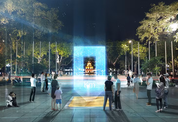 Phối cảnh 3D phương án đạt giải nhất