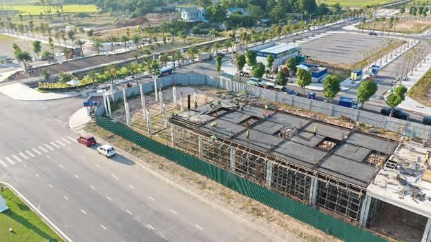 Công trường phân khu Times Square – dự án Danko Avenue