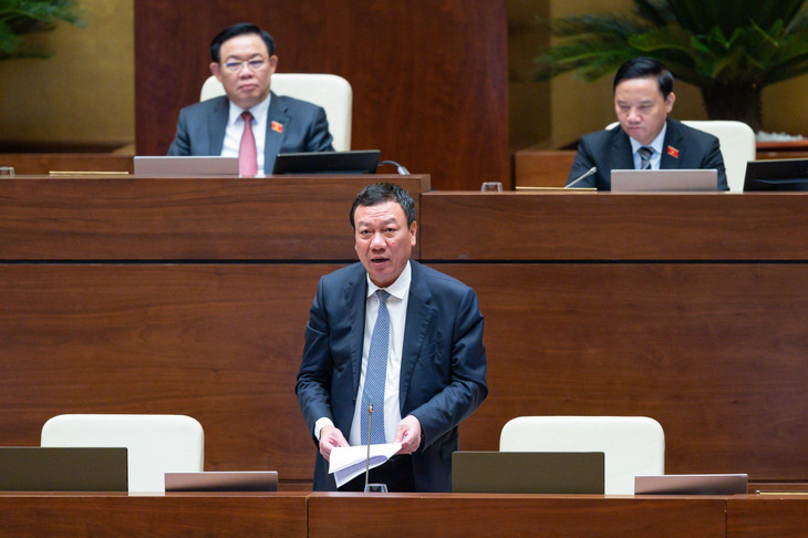 Tổng Thanh tra Chính phủ Đoàn Hồng Phong tiếp thu, giải trình ý kiến đại biểu Quốc hội