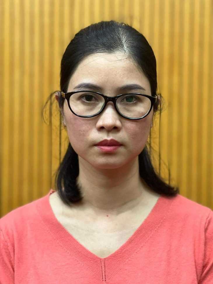 Bị can Lê Thị Ngọc Anh.