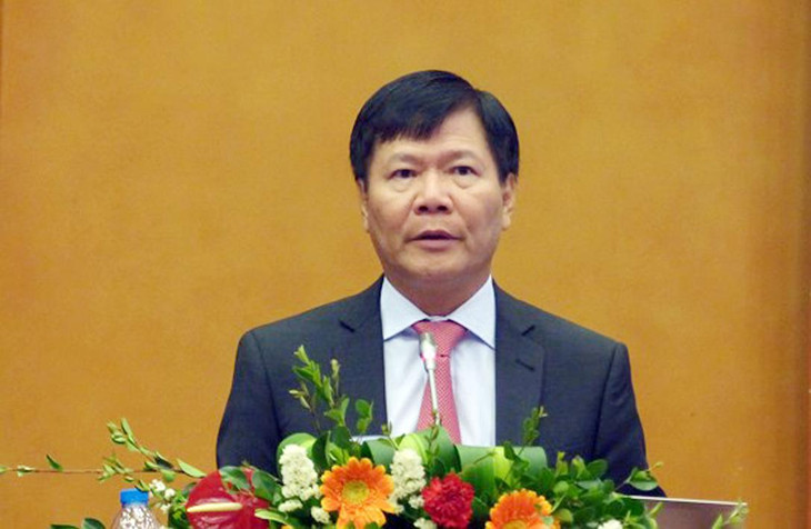 Phó Chủ tịch Hội đồng lý luận Trung ương Nguyễn Quang Thuấn bị kỷ luật Đảng. Ảnh Báo Đồng Tháp