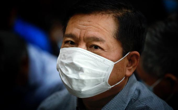 Ông Đinh La Thăng tại toà