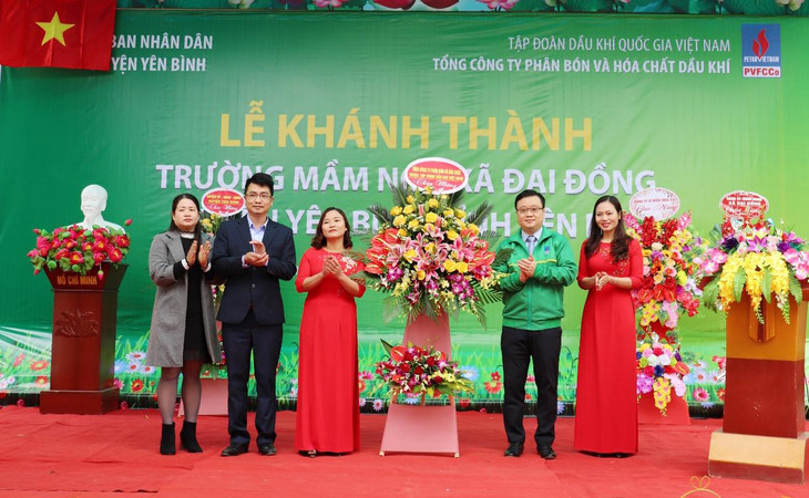 Khánh thành công trình trường mầm non xã Đại Đồng