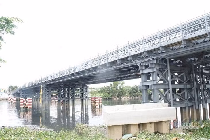 Cầu sắt An Phú Đông sẽ thông xe vào ngày 31/12/2020