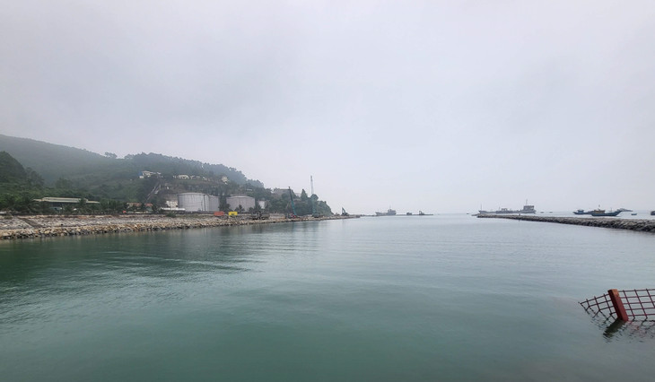 Khu vực sẽ chứa chất nạo vét quá trình thi công Bến cảng Liên Chiểu.