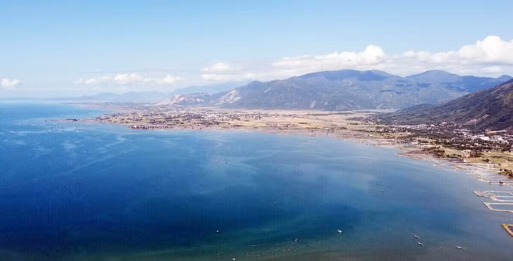 Một góc Khu kinh tế Vân Phong