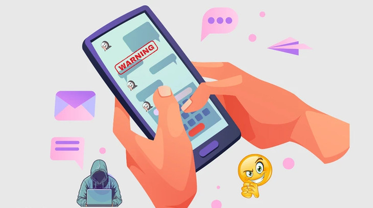 Thủ đoạn lừa đảo trực tuyến đã được cảnh báo. Ảnh minh họa