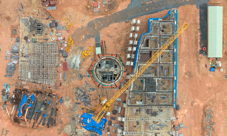 Một số hạng mục thi công tại Dự án sân bay Long Thành đang được đẩy nhanh tiến độ