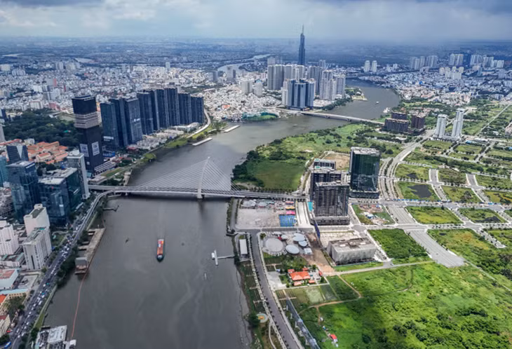 Sông Sài Gòn, đoạn qua khu trung tâm TP.HCM