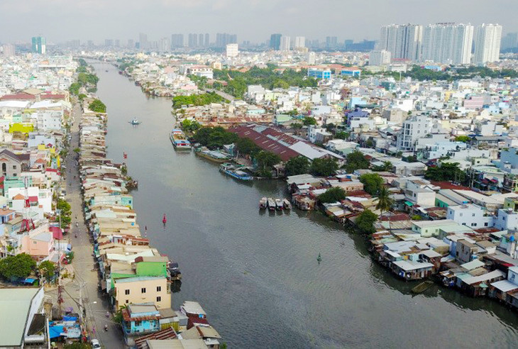 Hai bờ kênh Đôi quận 8 chờ giải tỏa để chỉnh trang đô thị