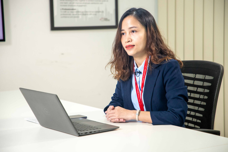 Bà Nguyễn Thị Kim Ngọc - Giám đốc bộ phận Tài chính kế toán, Transcosmos Việt Nam chia sẻ về mục tiêu triển khai dự án SAP S/4HANA Cloud Public Edition Bà Nguyễn Thị Kim Ngọc - Giám đốc bộ phận Tài chính kế toán, Transcosmos Việt Nam chia sẻ về mục tiêu triển khai dự án SAP S/4HANA Cloud Public Edition