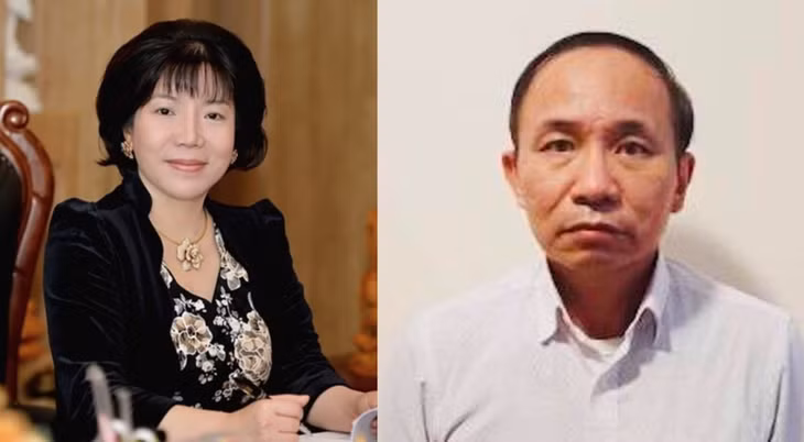 Bị can Nguyễn Thị Thanh Nhàn và Nguyễn Trọng Đường