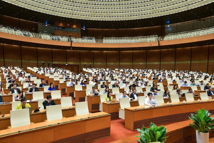 Các Đại biểu Quốc hội tham dự Phiên họp