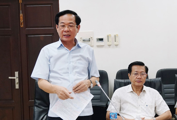 Ông Đỗ Thanh Bình - Ủy viên Trung ương Đảng, Bí thư Tỉnh ủy Kiên Giang phát biểu chỉ đạo