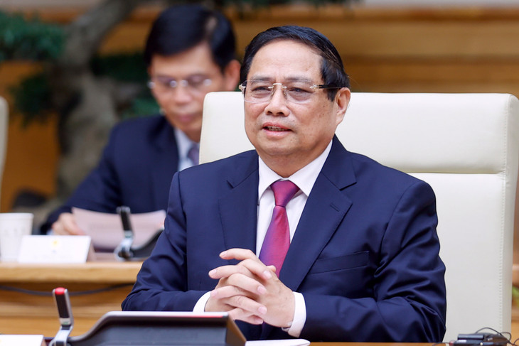 Thủ tướng Phạm Minh Chính khẳng định Việt Nam coi Nhật Bản là một trong những đối tác tin cậy và quan trọng hàng đầu của Việt Nam - Ảnh: VGP