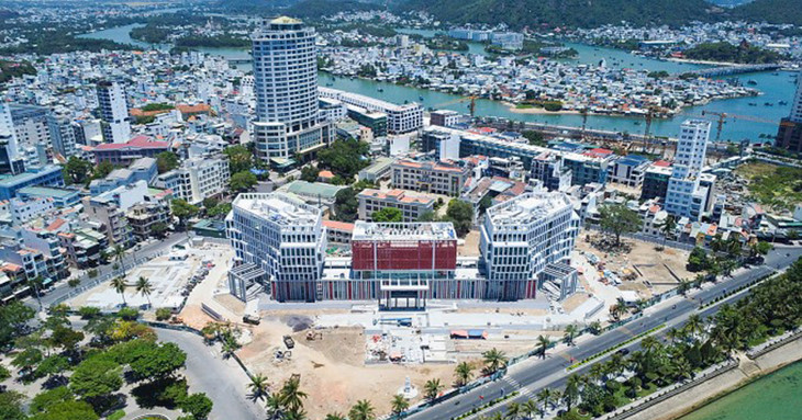 Trụ sở làm việc của Tỉnh ủy, UBND, Đoàn đại biểu Quốc hội và HĐND tỉnh Khánh Hòa (TP. Nha Trang) dự kiến hoàn thành vào tháng 10/2025