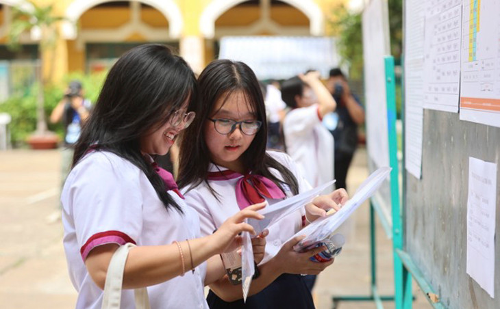 Thí sinh thi tốt nghiệp THPT năm 2024