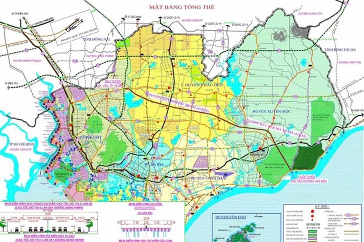 Sơ đồ tuyến cao tốc kết nối giữa Long Thành (Đồng Nai) và Hồ Tràm (Bà Rịa - Vũng Tàu) Sơ đồ tuyến cao tốc kết nối giữa Long Thành (Đồng Nai) và Hồ Tràm (Bà Rịa - Vũng Tàu)