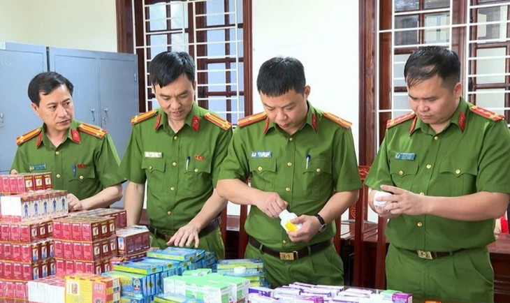 Phòng Cảnh sát kinh tế Công an tỉnh Thanh Hóa triệt phá đường dây sản xuất, buôn bán tân dược giả quy mô lớn